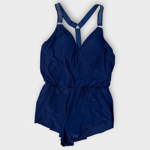 MAGICSUIT GABBY ONE PIECE STUDDED SWIMSUIT Size US/12 - Picture 3 of 8